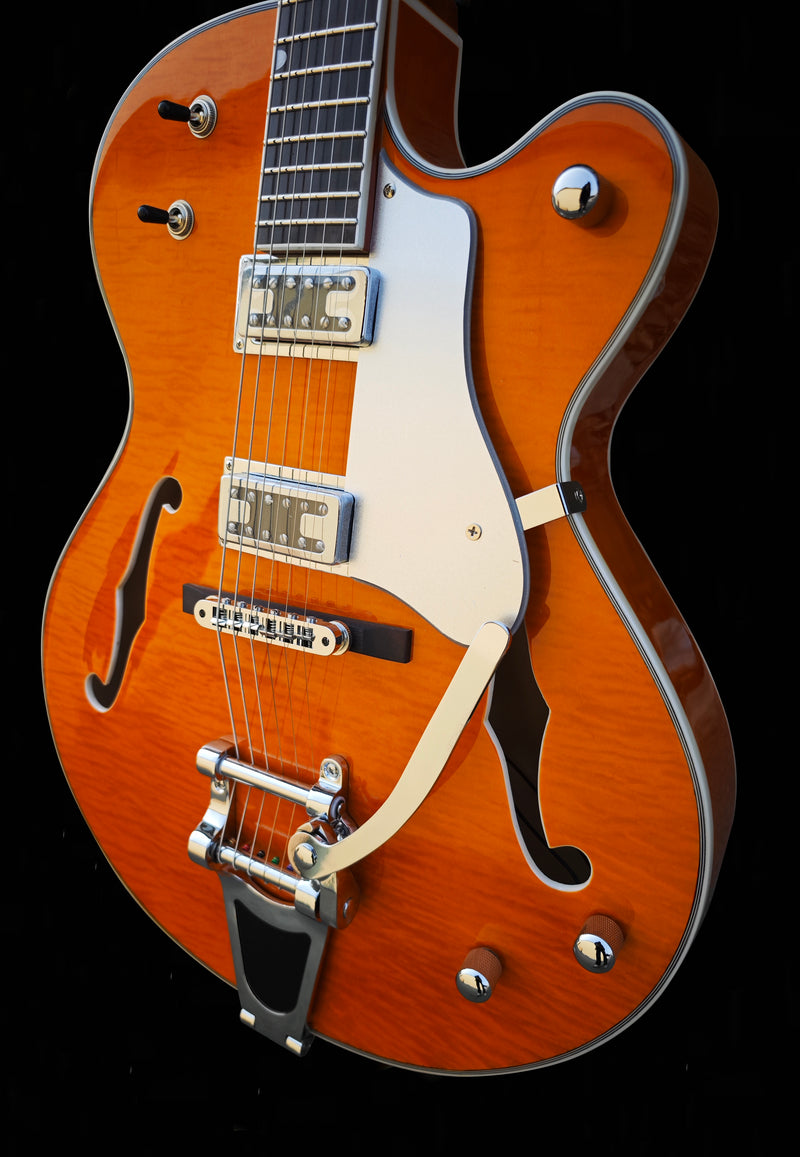 洋楽 H.G. Filled Promotion!New Firefly Full Hollow Body Guitar(Transparent