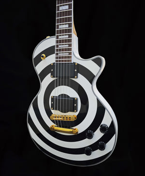 New Firefly FFSPS Electric Guitar (Black & White Bullseye Color )