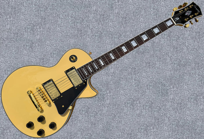 New Firefly FFSPS Electric Guitars (Cream Yellow Color )