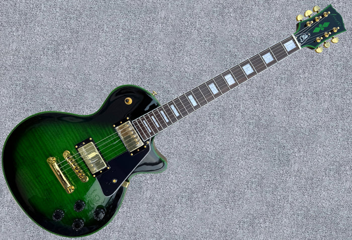 New Firefly FFSPS Electric Guitars (Green Bat Color )