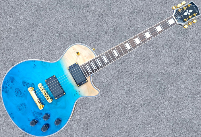 NEW Firefly FFSPS ELECTRIC GUITARS (Blue Burl Color )