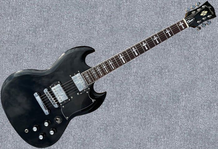 Firefly FFLGS 24 Frets ELECTRIC GUITARS(Black Color)