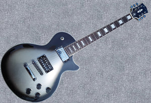 NEW Firefly FFSP CUSTOM ELECTRIC GUITARS ROLLER BRIDGE (Vintage Silver BURST) Tiger Queen