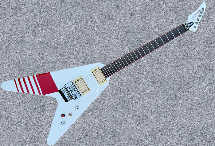 New Firefly FFVX Electric Guitar (White Color)