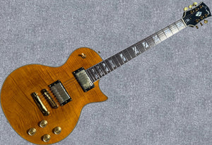 New Firefly  FFSP Semi Hollow Body Electric Guitar ( Transparent Brown Color)