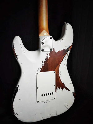 Promotion!Firefly FFST CLASSIC Relic MODEL ELECTRIC GUITARS (Olimpic White Color)