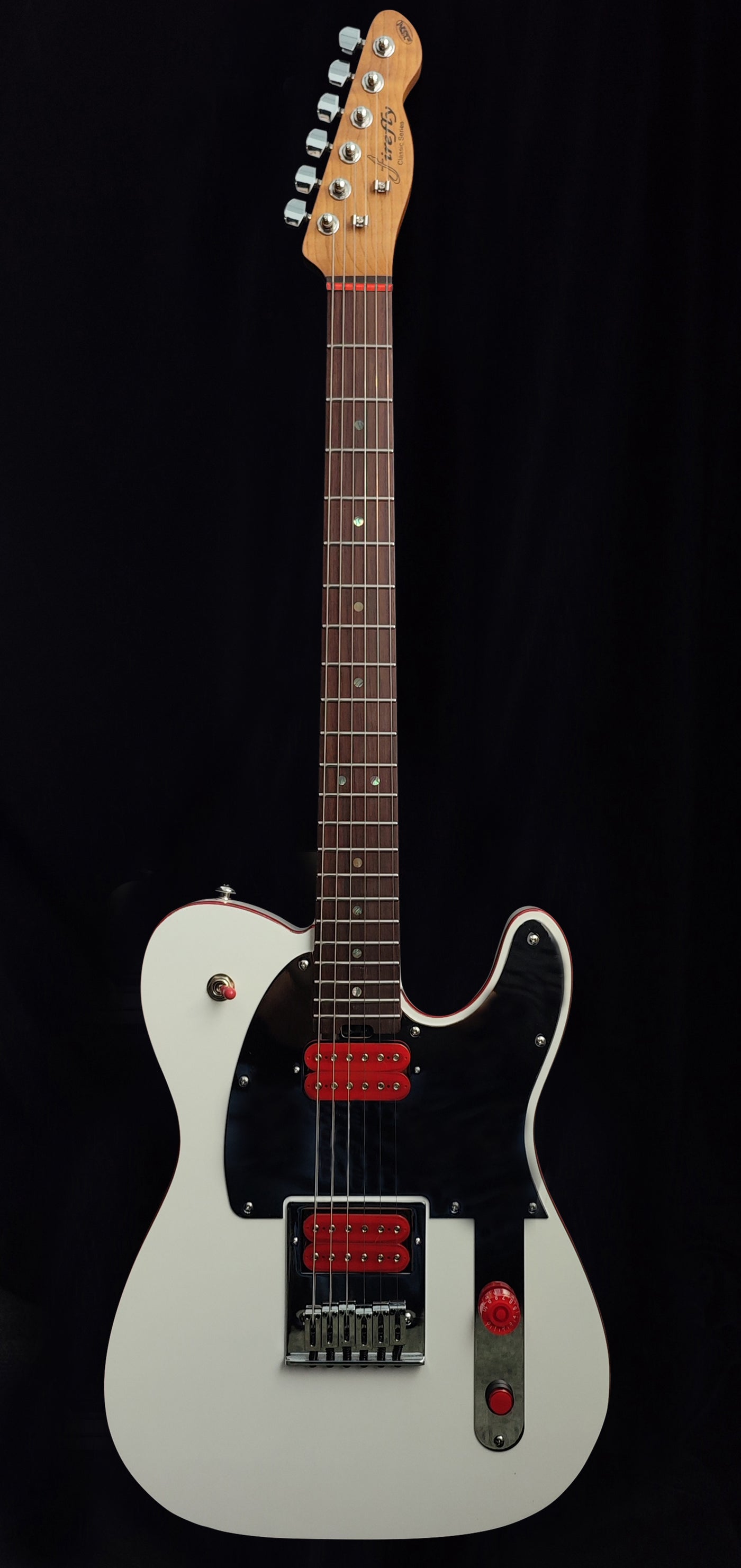 NEW Firefly FFTL ELECTRIC GUITARS With The Kill Switch (Ghost White Co