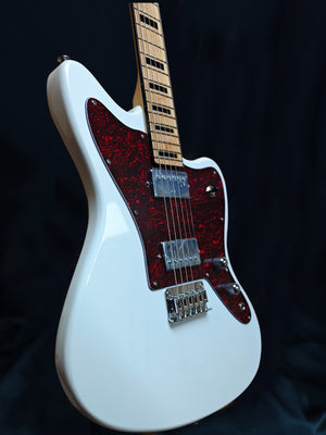 Firefly FFJA VI Baritone Electric Guitar (White Color )