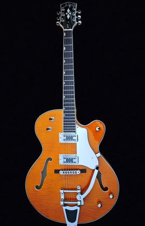 New Firefly Full Hollow Body Guitar(Transparent Orange Color)