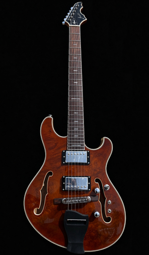 NEW Pegasus Spalted Burl ELECTRIC GUITARS (Transpatent Yellow Color)