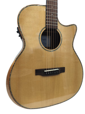 Promotion!Firefly GA01-E Acoustic Guitar With Solid Top Spruce