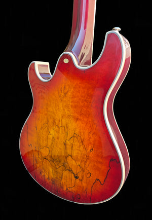 NEW Pegasus Spalted Maple ELECTRIC GUITARS (Cherry Sunburst Color)