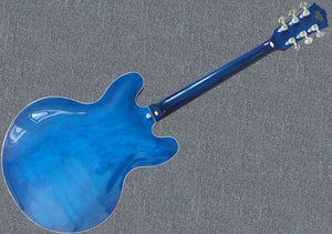 Firefly FF338PRO Full Size Semi Hollow body Electric Guitar (BlueBerry Burst Color)