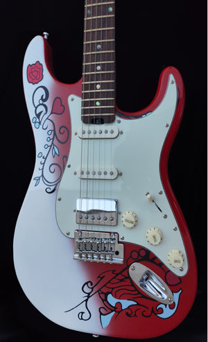 FFST CLASSIC MODEL ELECTRIC GUITARS (Flower BB Color )SFL