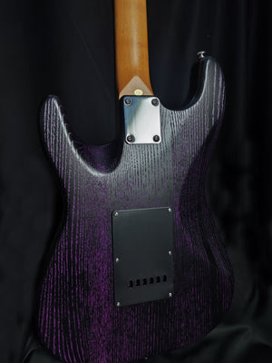Firefly FFST CLASSIC PLUS MODEL Ash Wood Body ELECTRIC GUITARS (Black&Purple Color)