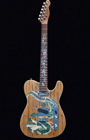 New Firefly FFTL Classic Model Spalted ELECTRIC GUITARS (Transparent Nature Brown )