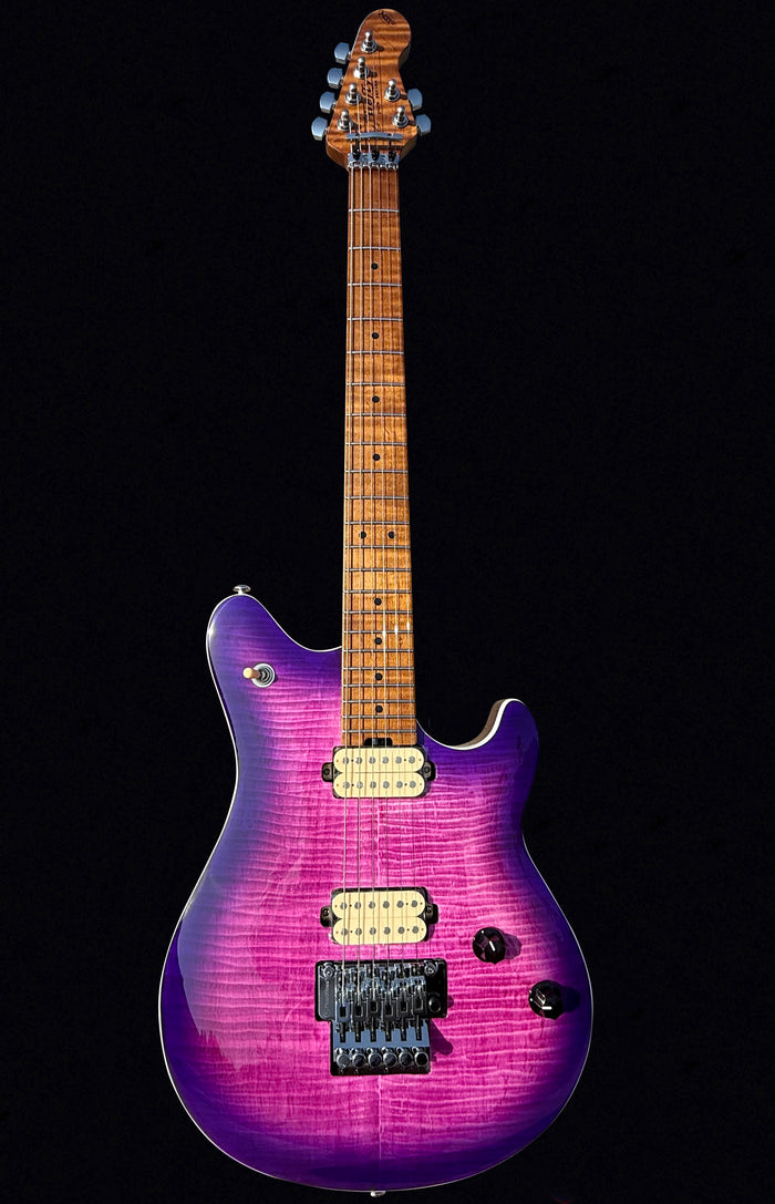 Firefly FFMN Electric Guitar With Flamed Maple Top (Transparent Purple Color)