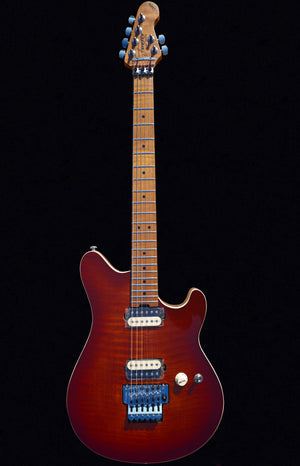 Firefly FFMN Electric guitar With Flamed Maple Top Floyd Rose Tremolo (Brown Color)