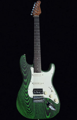 New Firefly FFST CLASSIC PLUS MODEL Ash Wood Body ELECTRIC GUITARS (Green Color)