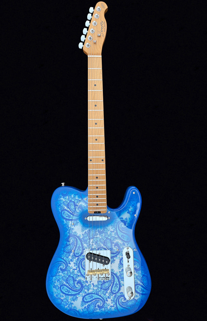 New Firefly FFTL Classic Model ELECTRIC GUITARS ( Blue Paisley Color )
