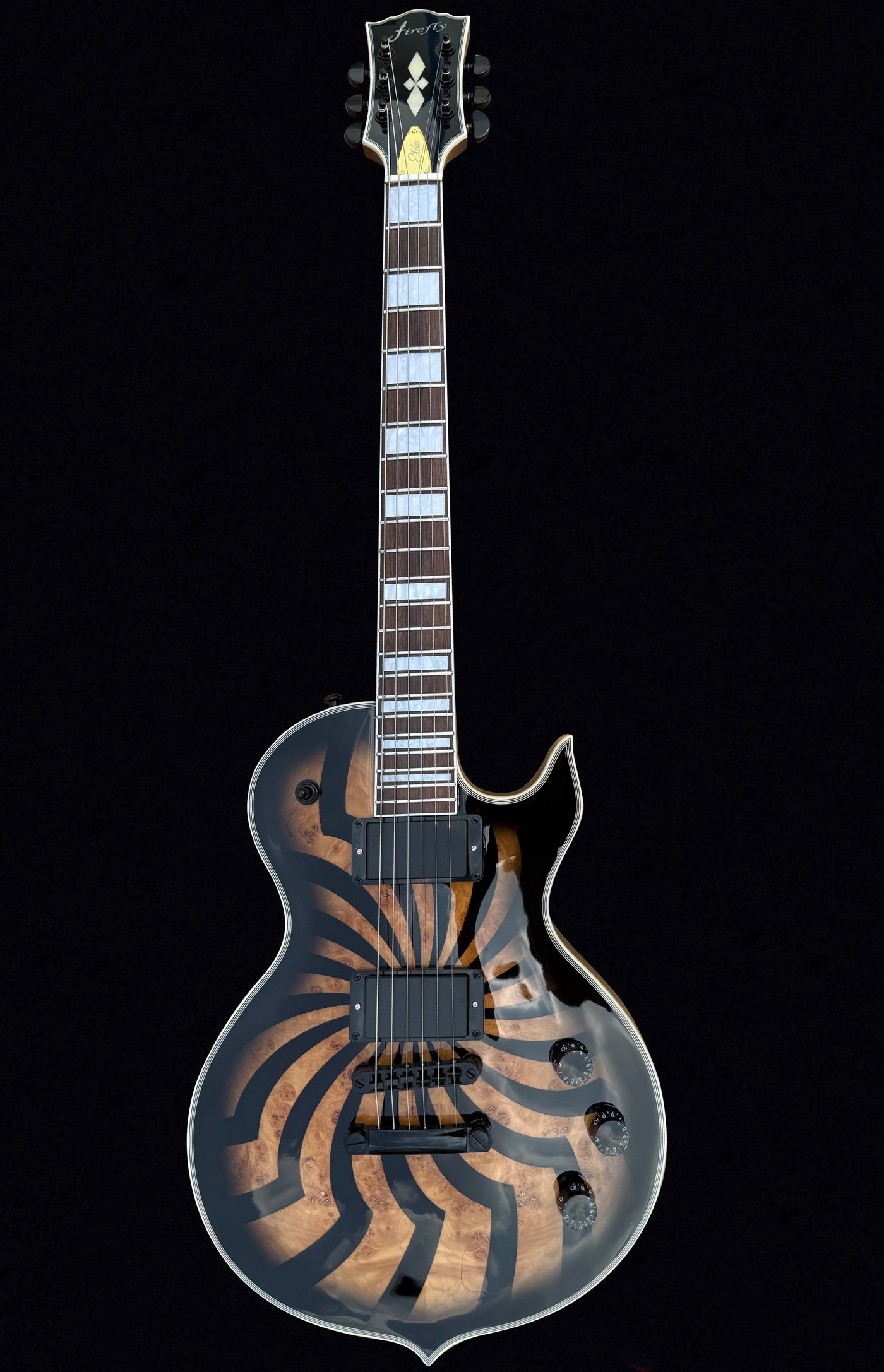 NEW Firefly FFSPS ELECTRIC GUITARS (Brown Woden god Color