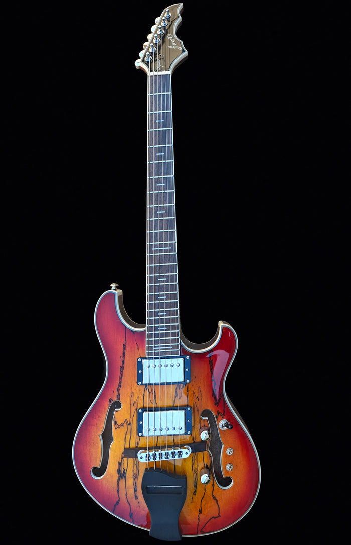 NEW Pegasus Spalted Maple Electric Guitar (Sunburst Color)