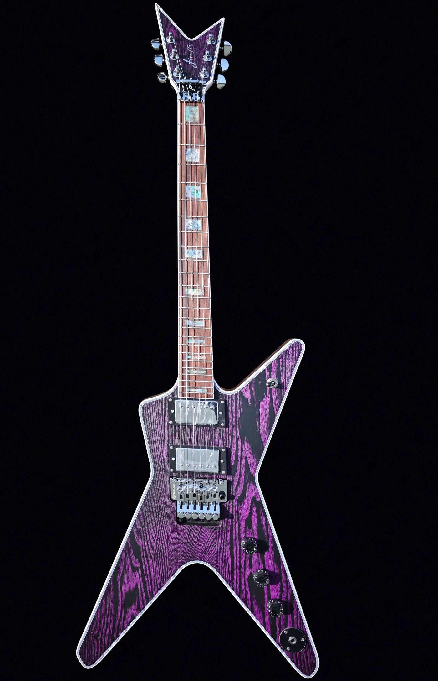 New Firefly FFVX Electric Guitar (Purple Color) – GUITARS GARDEN
