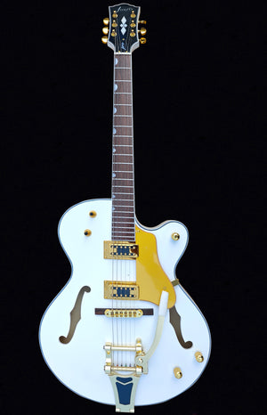 Firefly Full Hollow Body Guitar(White Color)