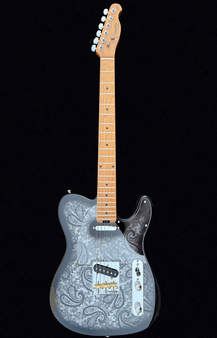 Firefly FFTL Classic Model ELECTRIC GUITARS ( Black Paisley Color )