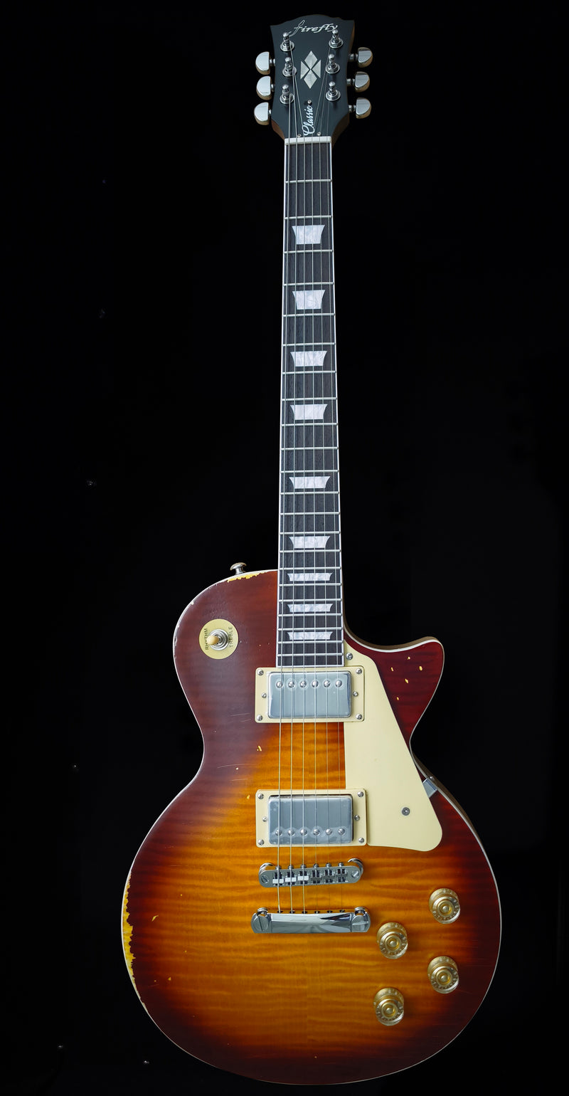 New Firefly Relic FFSP ELECTRIC GUITARS Vintage Sunburst GUITARS GARDEN