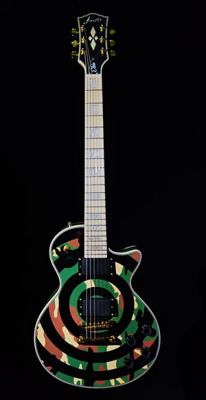 NEW Firefly FFSPS ELECTRIC GUITARS (Camouflage Green Circles Color )