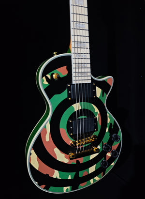 NEW Firefly FFSPS ELECTRIC GUITARS (Camouflage Green Circles Color )