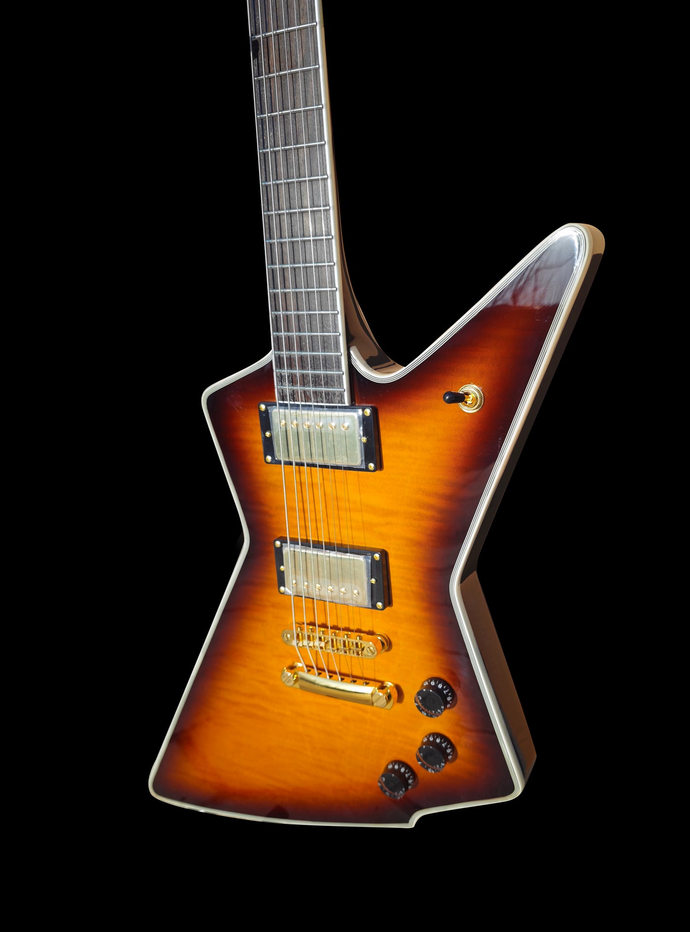 バタフライフェアリー　NEW ARRIVAL New Firefly FFLX Baritone Electric Guitar (Sunburst Color
