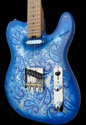 New Firefly FFTL Classic Model ELECTRIC GUITARS ( Blue Paisley Color )