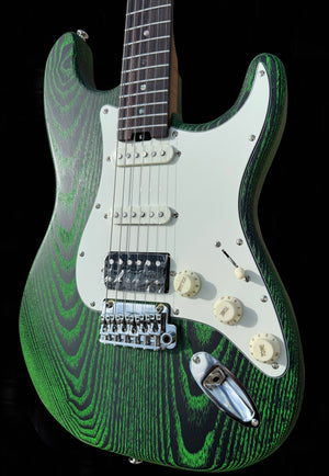 New Firefly FFST CLASSIC PLUS MODEL Ash Wood Body ELECTRIC GUITARS (Green Color)