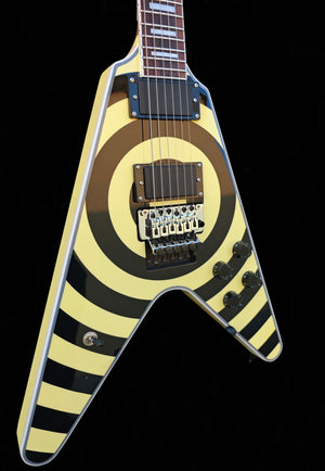 New Firefly FFVX Electric Guitar (Yellow Circles Color)