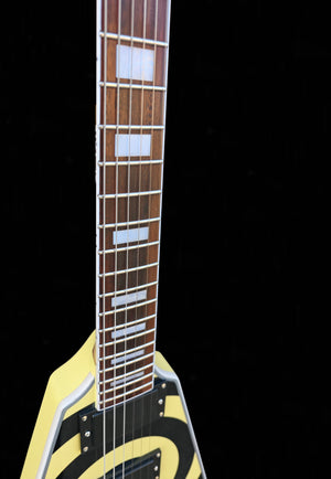 New Firefly FFVX Electric Guitar (Yellow Circles Color)