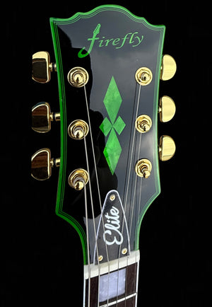 New Firefly FFSPS Electric Guitars (Green Bat Color )
