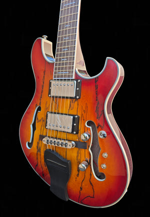 NEW Pegasus Spalted Maple ELECTRIC GUITARS (Cherry Sunburst Color)