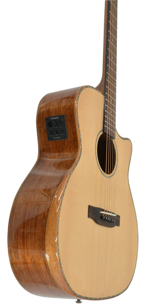 Promotion!Firefly GA01-E Acoustic Guitar With Solid Top Spruce