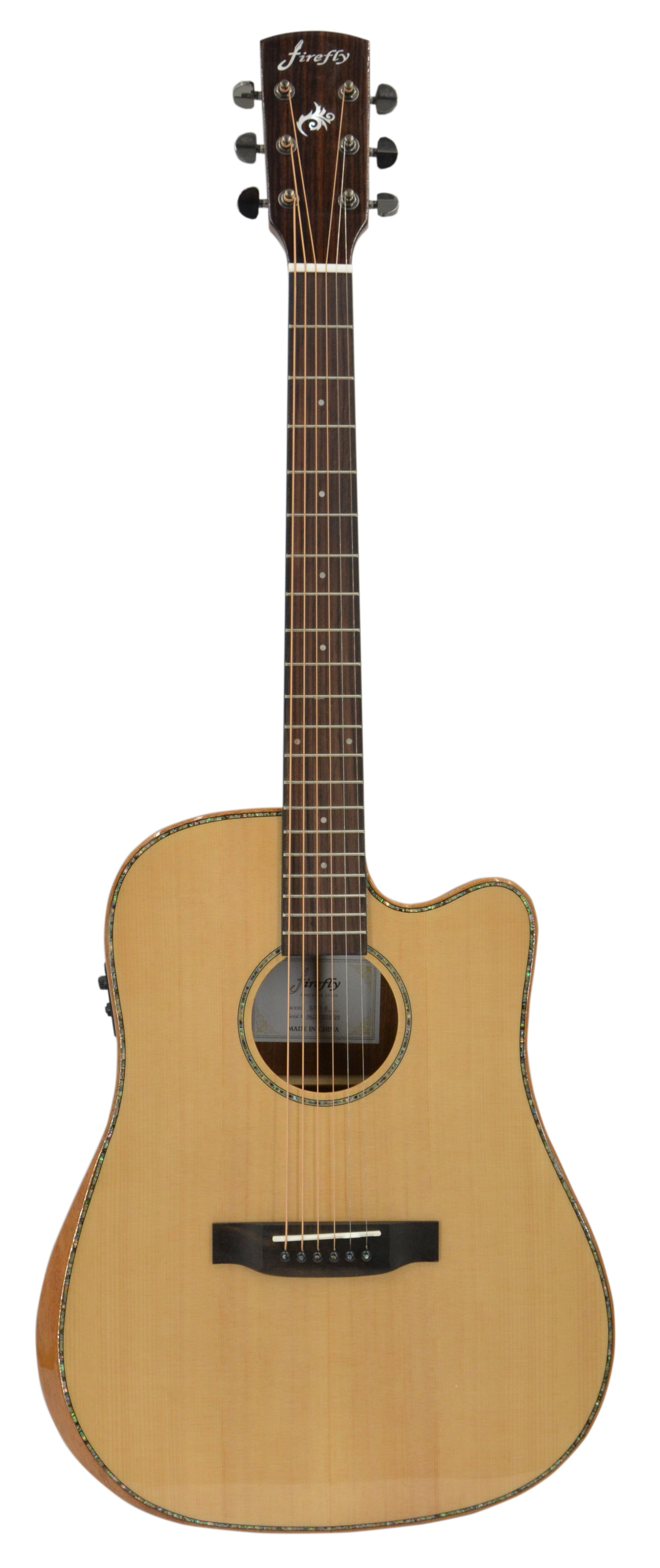 Promotion!New Firefly GT01-E Thinline Acoustic guitar – GUITARS GARDEN