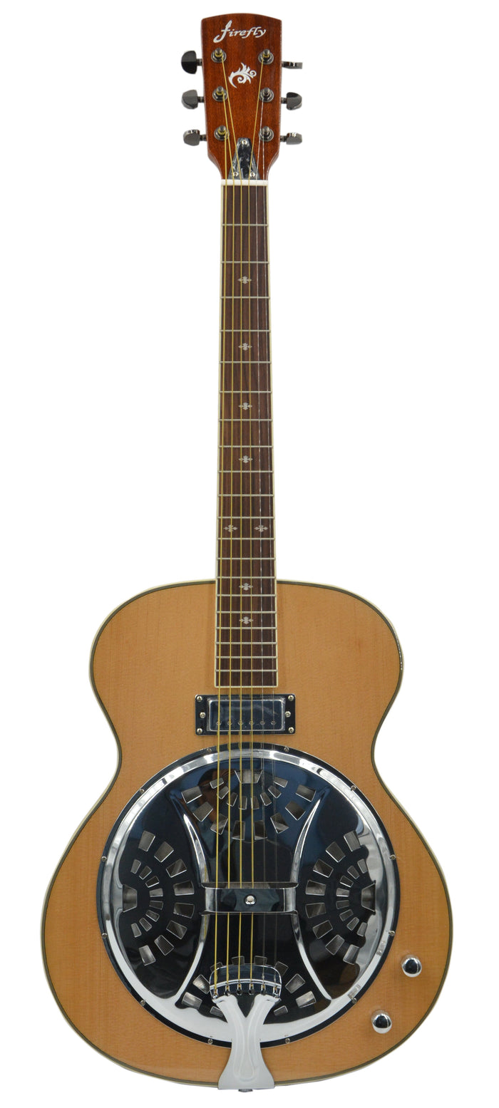 Promotion!Firefly RE01-E Resonator guitar With Spruce Top Acoustic Guitar